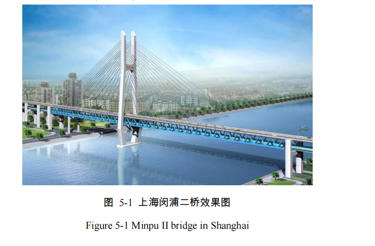 上海闵浦二桥效果图